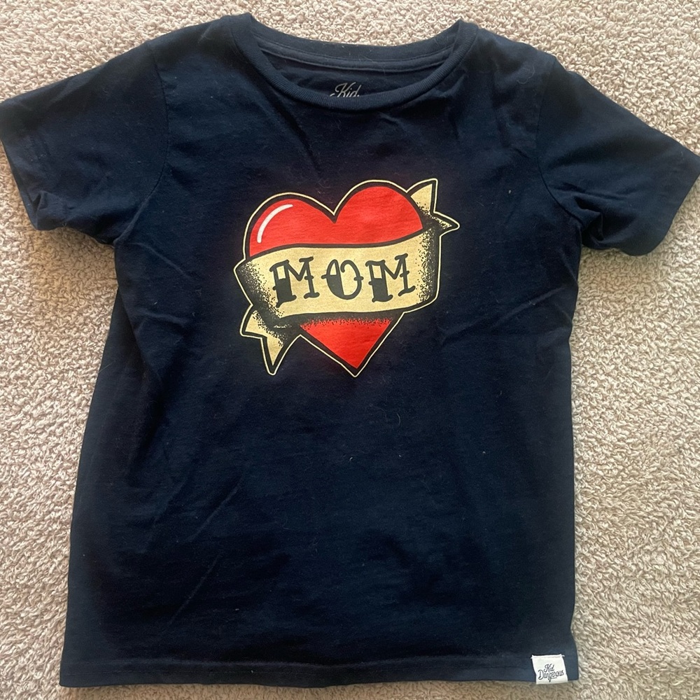 Kid Dangerous Mom Tattoo T-shirt